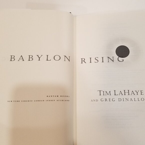 "Babylon Rising" by Tim LaHaye and Greg Dinallo, EUC - Picture 11 of 13